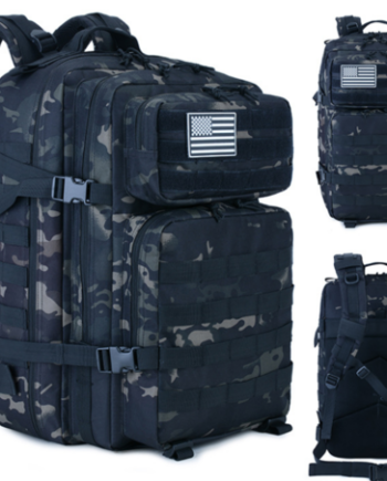 Højkvalitets Outdoor Bjergbestiger Rygsæk - Navy Cp
