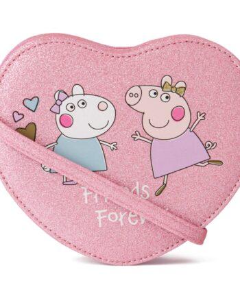 Pastel Lilla Amada Peppa Pig Glimmer Taske fra Name It