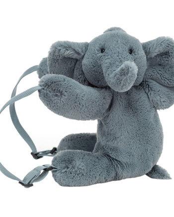 Huggady Elephant Rygsæk 28x30 Cm fra Jellycat