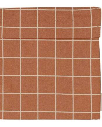 Sandwichtaske Check Warm Terracotta fra Haps Nordic