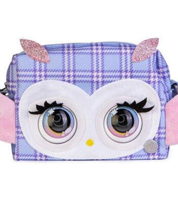 Purse Pets Taske med Ugleprint - Fantastisk Tilbud!