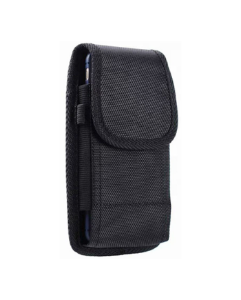 Motorola Moto G50/G51 Nylon Bæltestrop Etui Sort