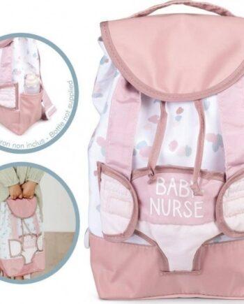 Smoby Baby Nurse Rygsæk til Dukker - Fantastisk Tilbud!