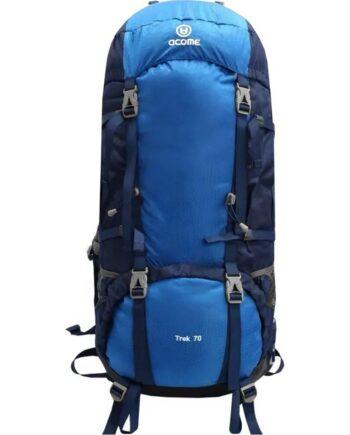 Linkbasic Acome Trek Vandrerygsæk 70l - Blå Udsalg