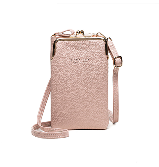 Deluxecovers Læder Skuldertaske til Dame - Rose Udsalg