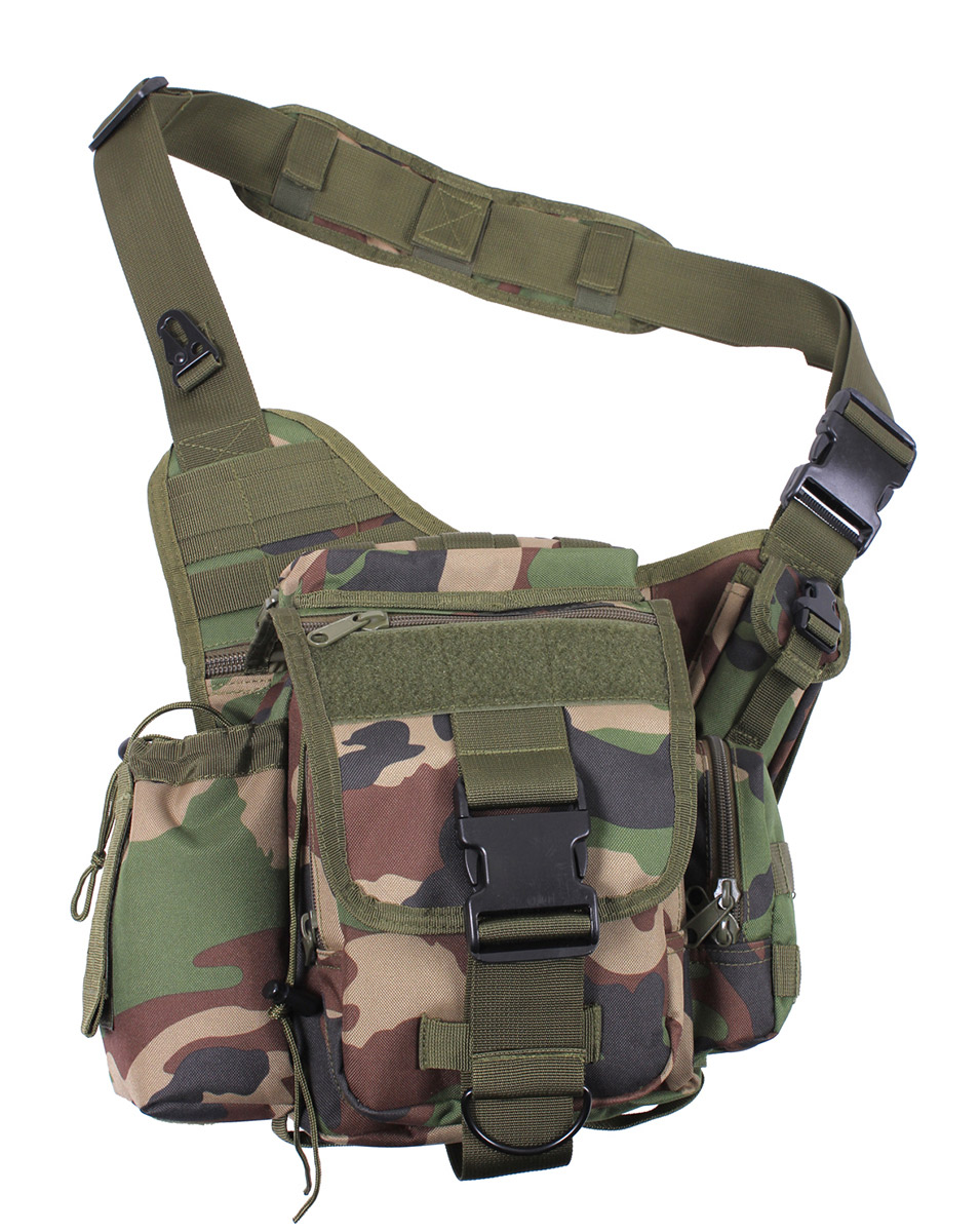 Rothco Woodland Taktisk Taske - Perfekt til Udendørs Eventyr