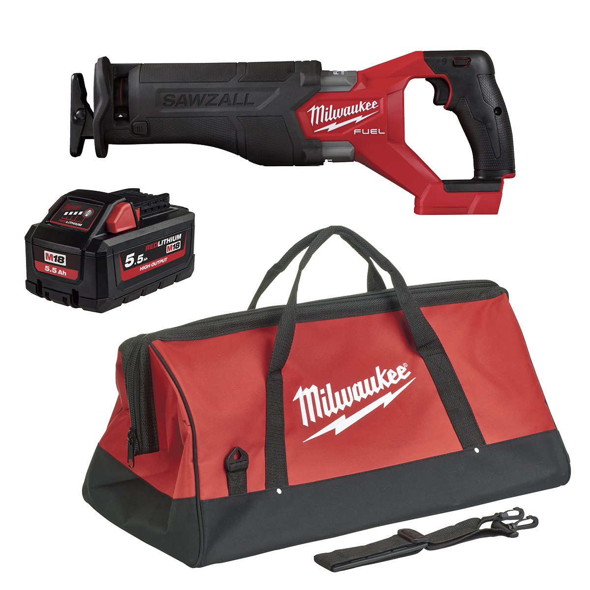 Milwaukee M18 Fsz Bajonetsav Inkl Batteri Taske