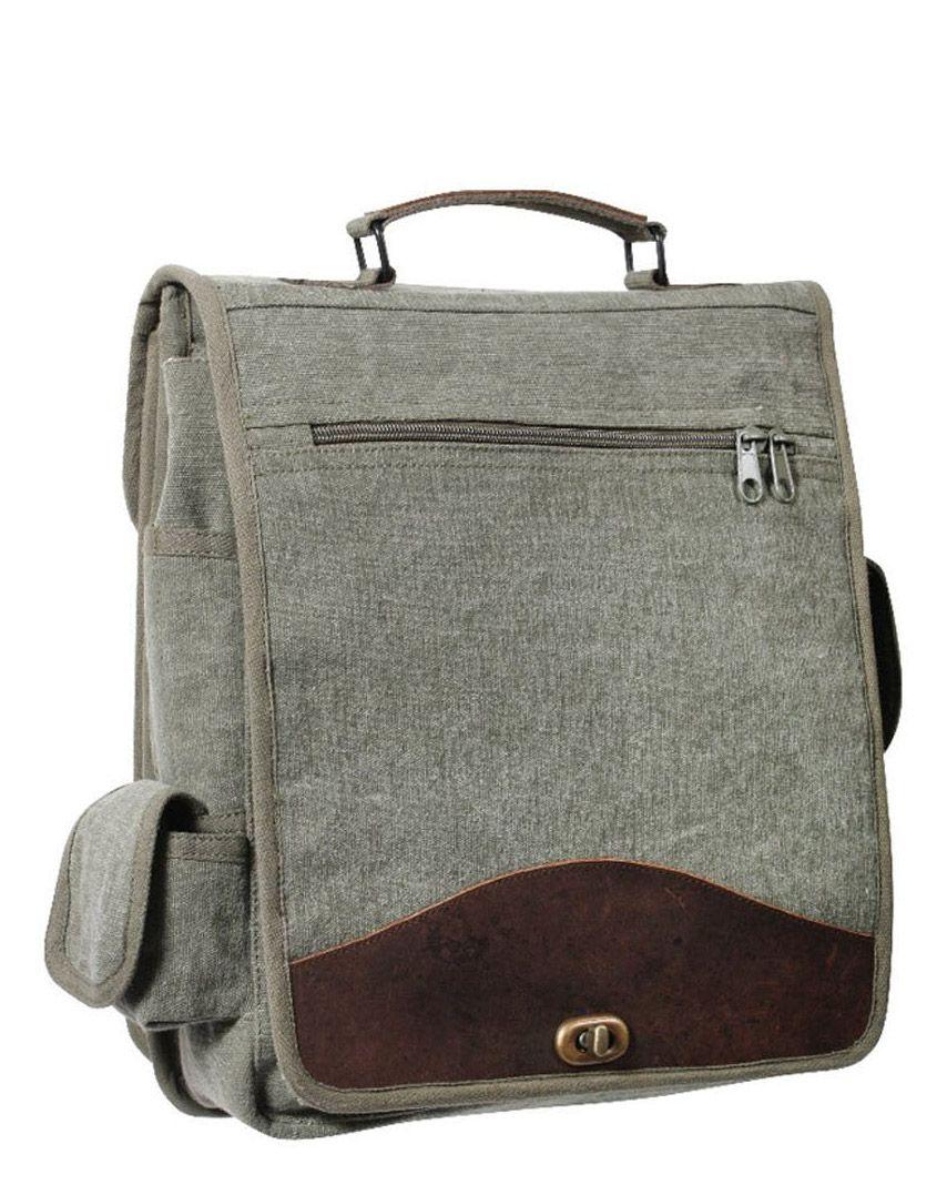 Rothco Vintage Ingeniør Skuldertaske - Oliven Grøn Tilbud!