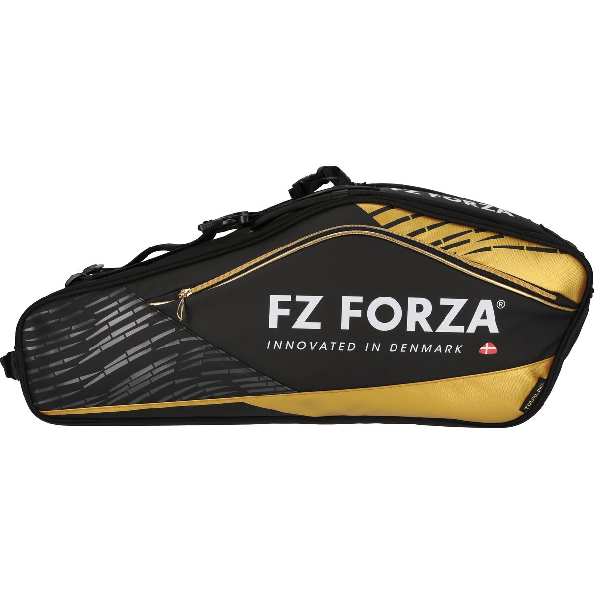 Forza Tour Line Taske Black Gold Sort