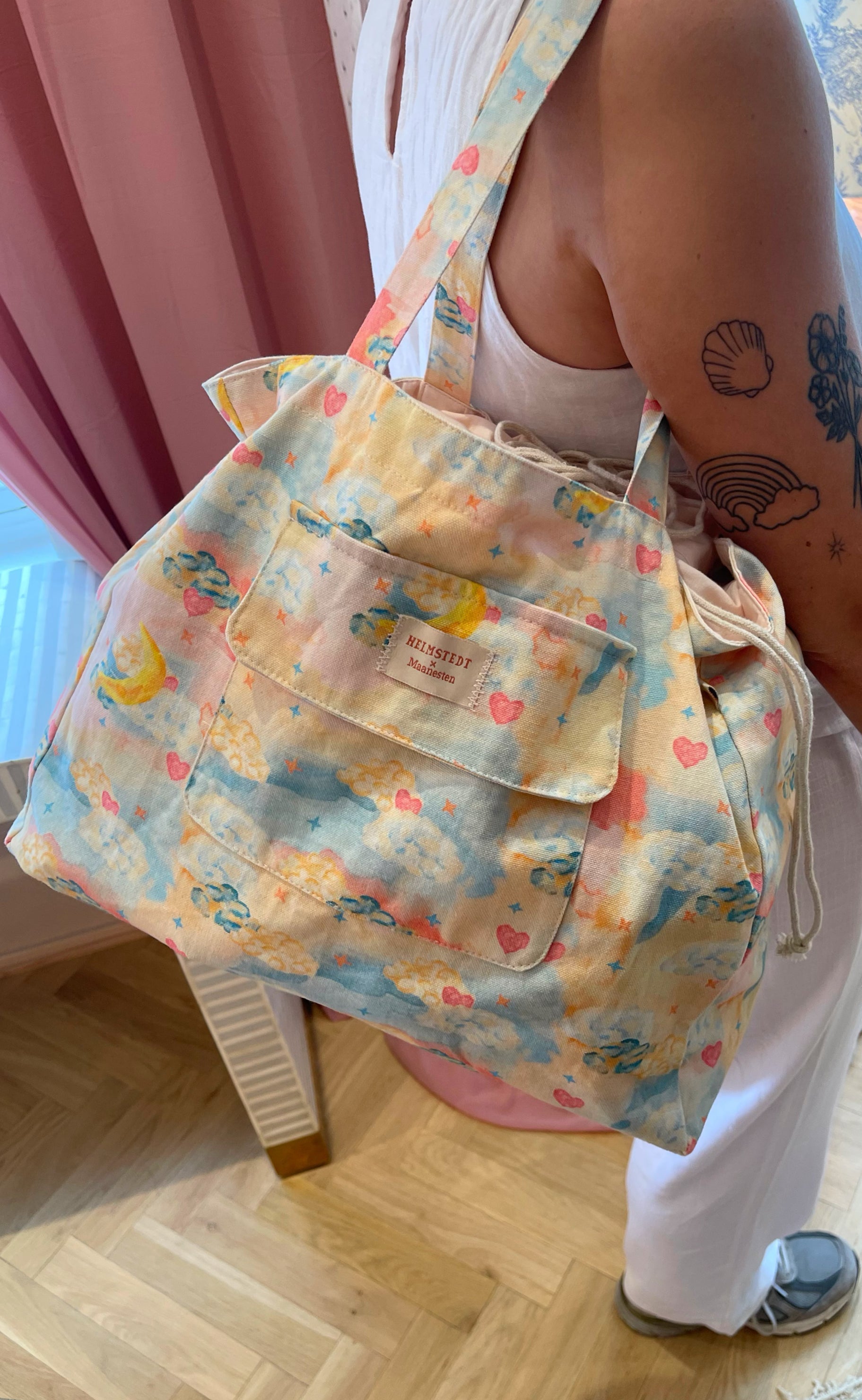 Maanesten Helmstedt Taske Canvas Golden Hour Gulden Hour  Large