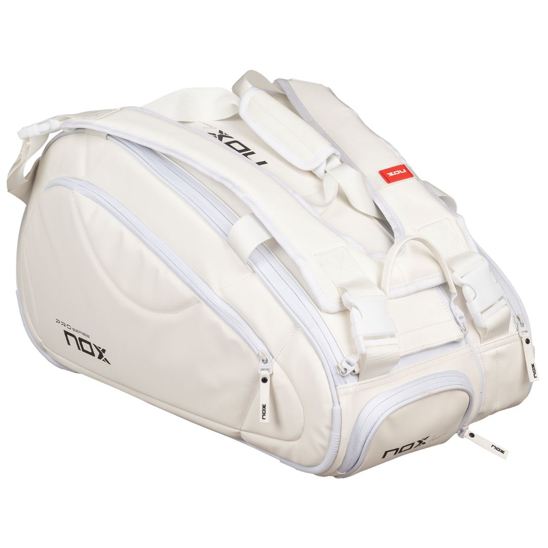 Nox Paletero Pro Series White - Padel Taske på Tilbud