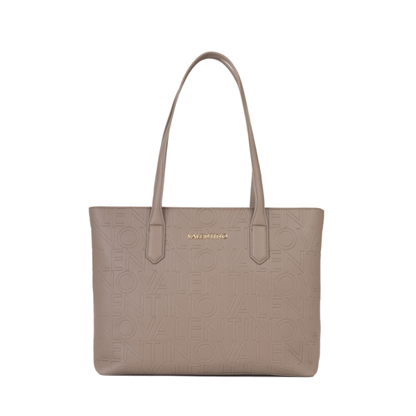 Valentino Pansy Shopper Taupe Kunstlæder