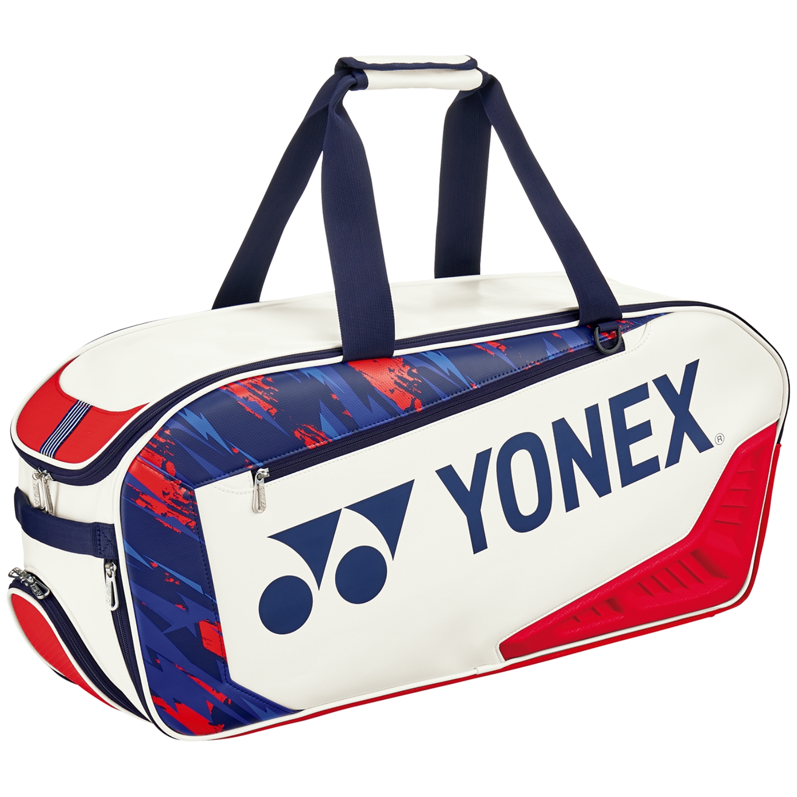 Yonex Expert Turneringstaske Hvid Rød - Fantastisk Tilbud!