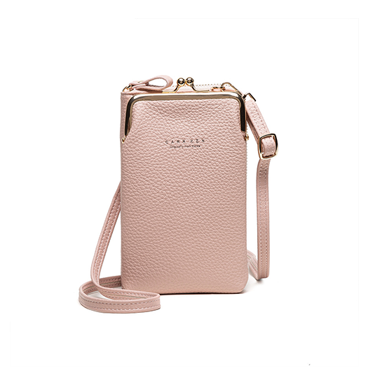 iPhone Pro Delx™ Læder Skuldertaske til Dame - Rose