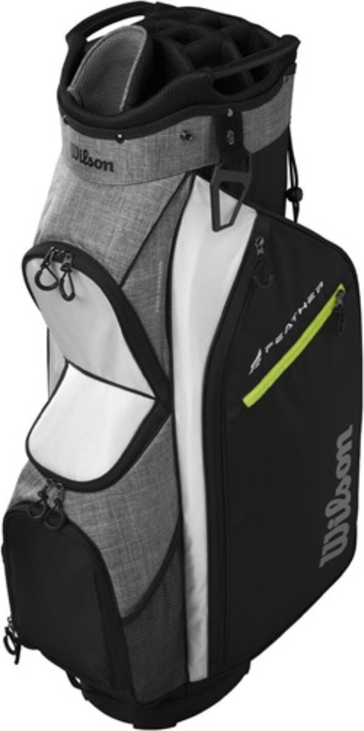 Wilson Let Golf Taske Sort Grå Hvid Hvid