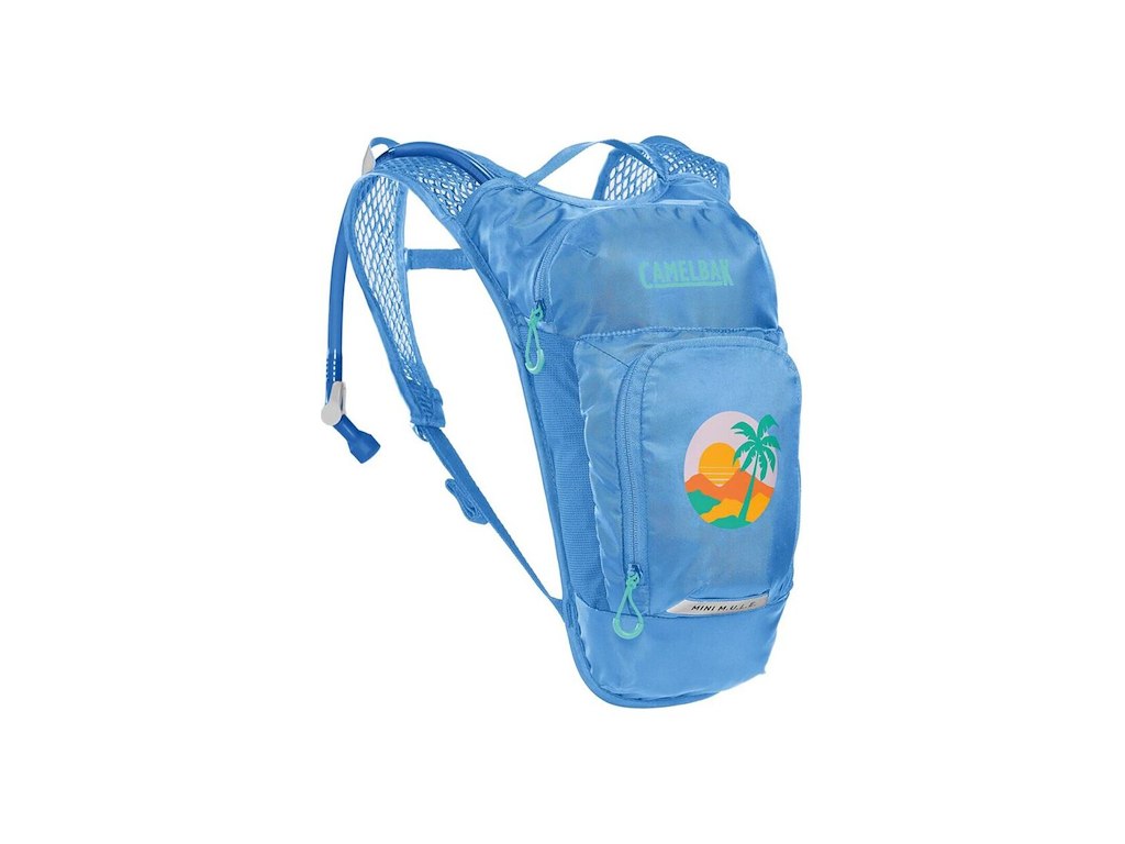 Camelbak Mini Mule Rygsæk Inkl Vandreservoir Liter Blue Palm