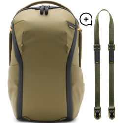 Peak Design Peak Design Everyday Backpack 15l Zip Kelp  Free Leash Kelp