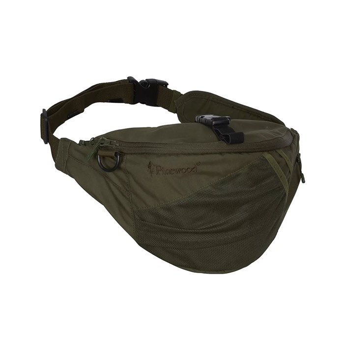 Pinewood Cross Waist Pack Dark Olive Hoftetasker Bæltetasker Grøn  4L