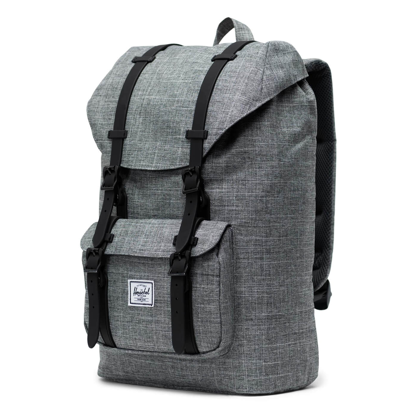 Herschel Little America Rygsæk Raven Crosshatch Black 17l Sort Unisex 17L