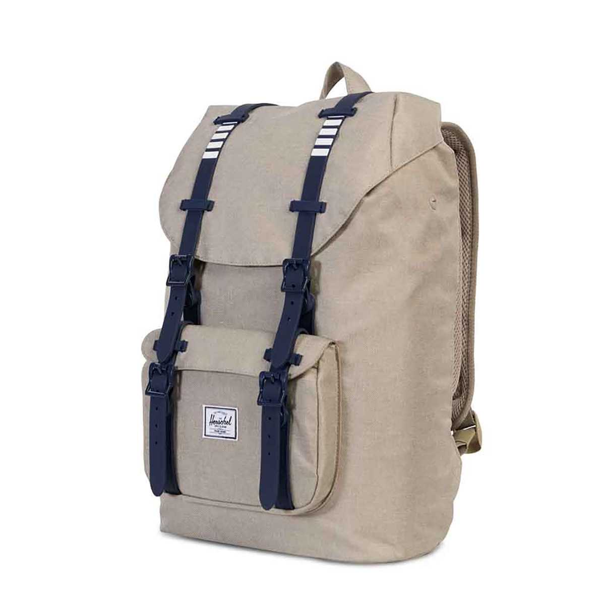 Herschel Little America Rygsæk Light Khaki Crosshatch Peacoat 17l Khaki Unisex 17L