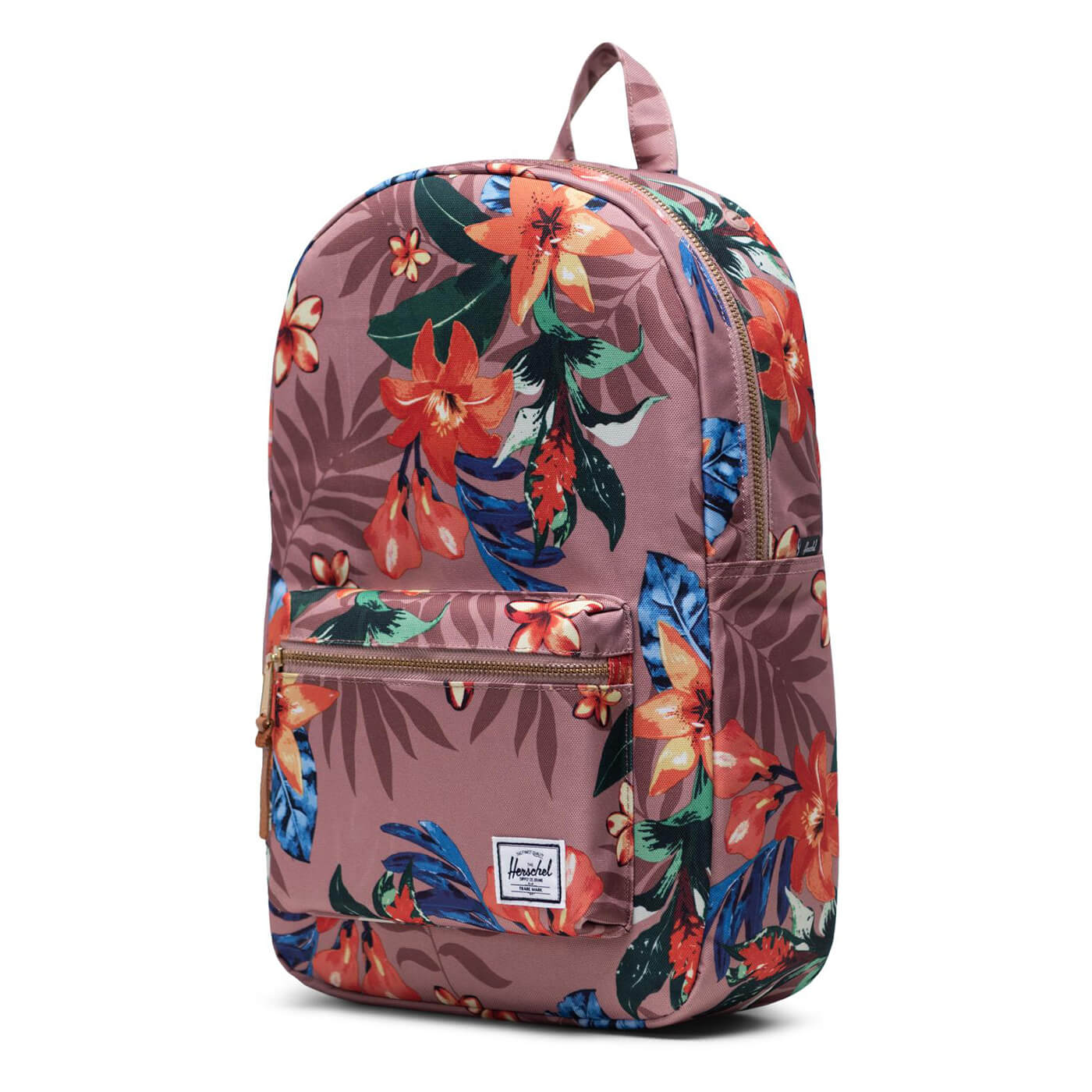 Herschel Settlement Rygsæk Mid Volume Summer Floral Ash Rose Rose Unisex One Size