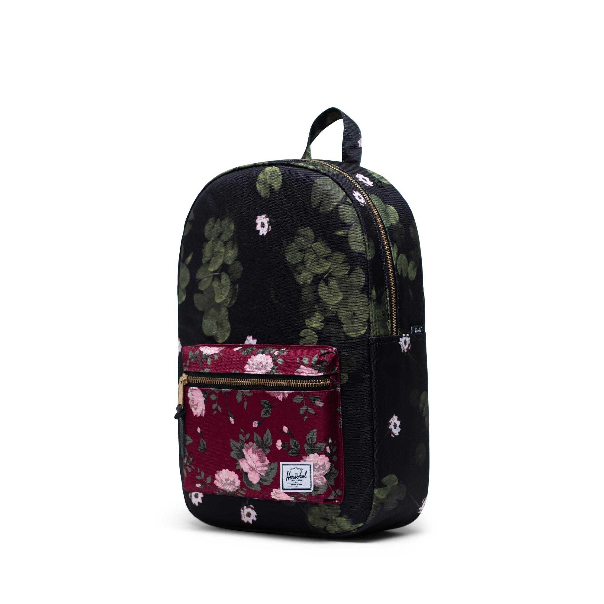 Herschel Settlement Rygsæk Mid Fine China Floral Grøn Unisex One Size