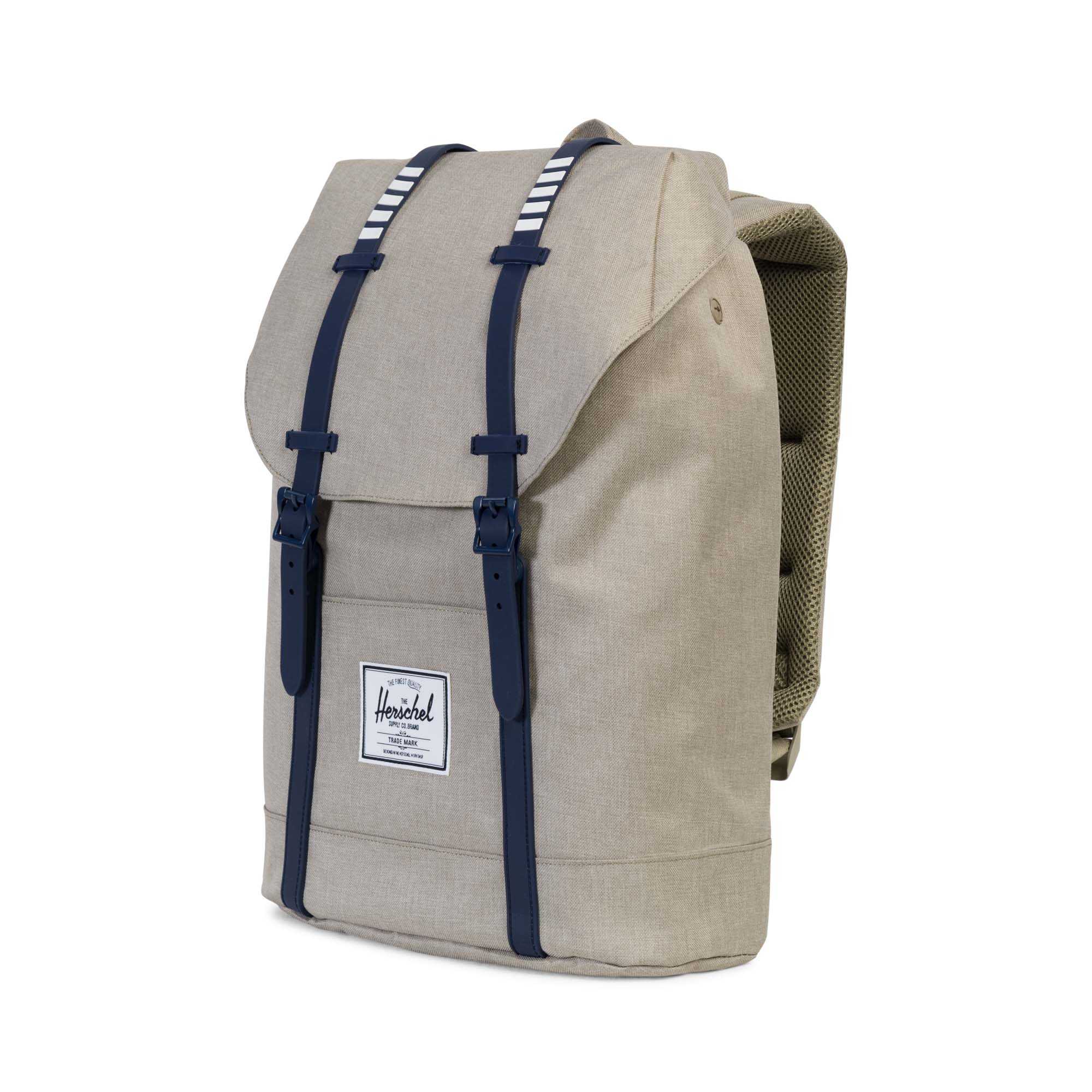 Herschel Retreat Rygsæk Khaki Crosshatch Khaki Unisex 19