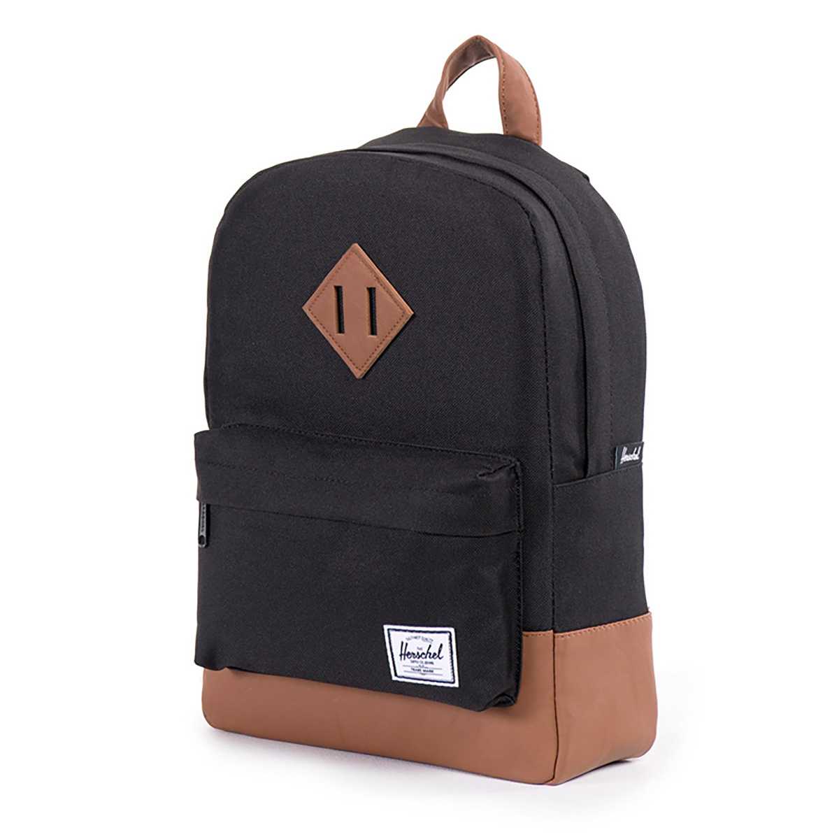Herschel Heritage Rygsæk Youth Black Tan Sort Unisex One Size