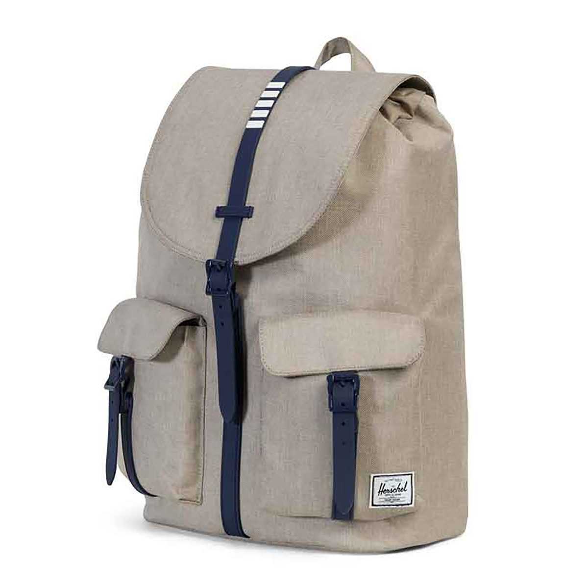 Herschel Dawson Light Khaki Crosshatch Peacoat Khaki Unisex 20