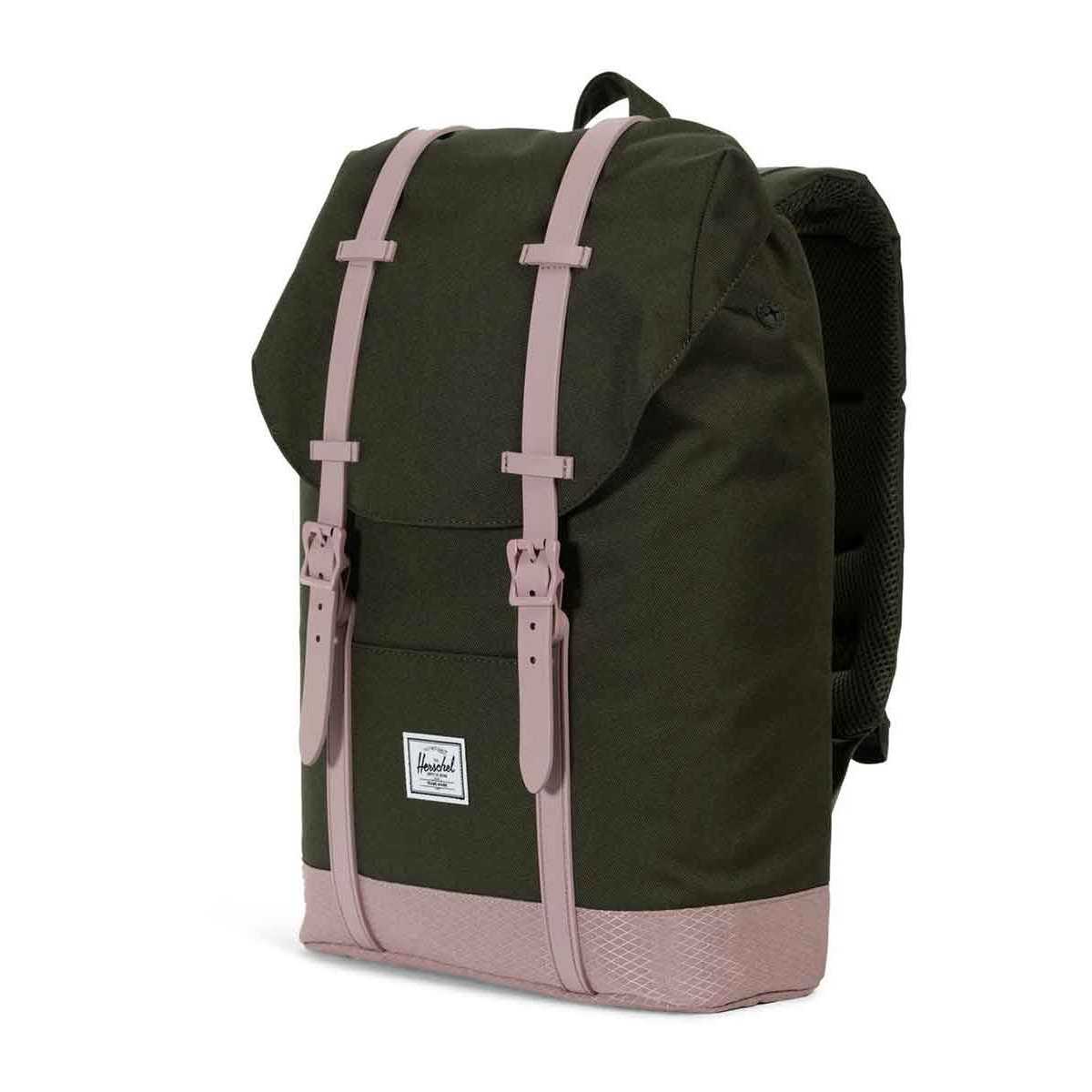 Herschel Retreat Rygsæk 14l Forest Night Ash Rose Rose Unisex 14L