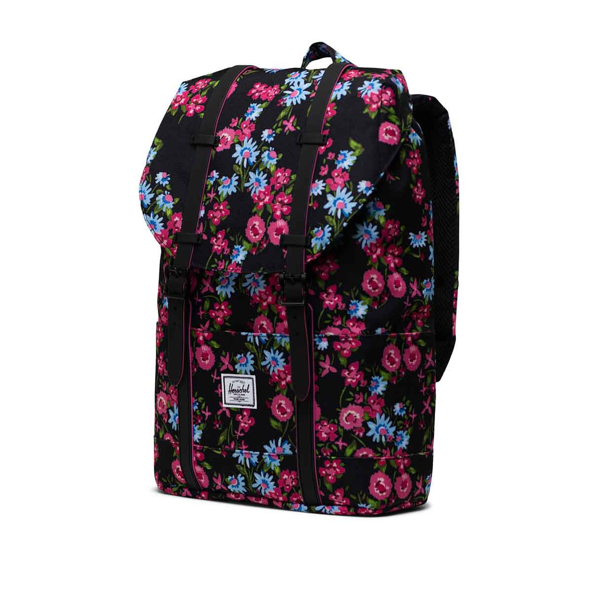 Herschel Retreat Youth Rygsæk Bloom Floral Gul Unisex 19.5L