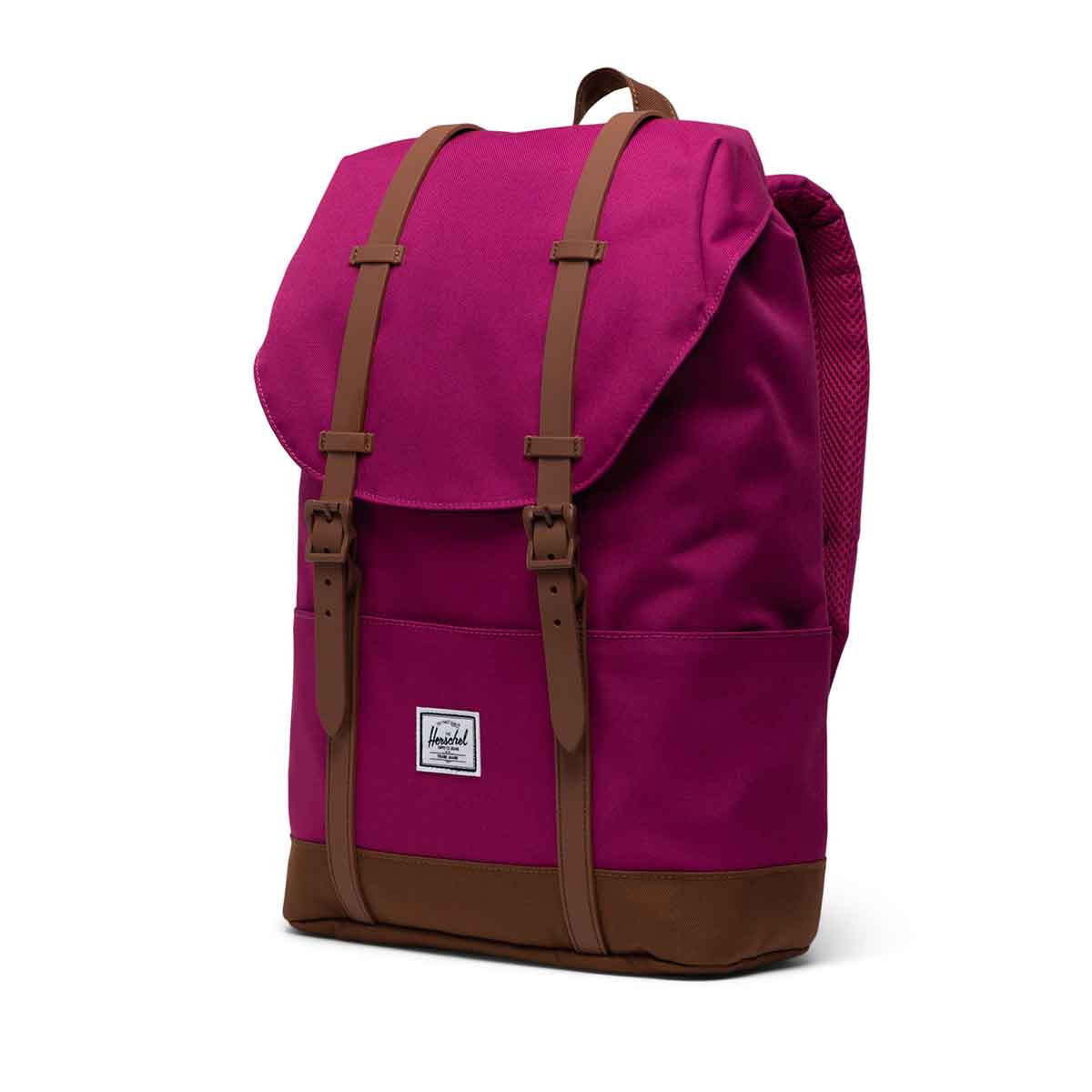 Herschel Retreat Youth Rygsæk Festival Fuschia Saddle Brown Gul Unisex 19.5L