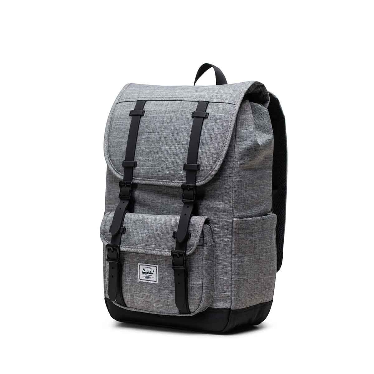 Herschel Little America Rygsæk 21l Seagrass White Stitch Hvid Unisex 21L
