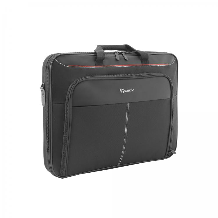 Sbox Ampquot Laptop Taske Sort Nylon Model Hong Kong Sort