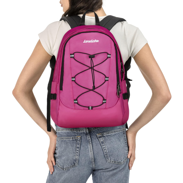 Invicta Invict Act Smart Plain Rygsæk Pink Pink