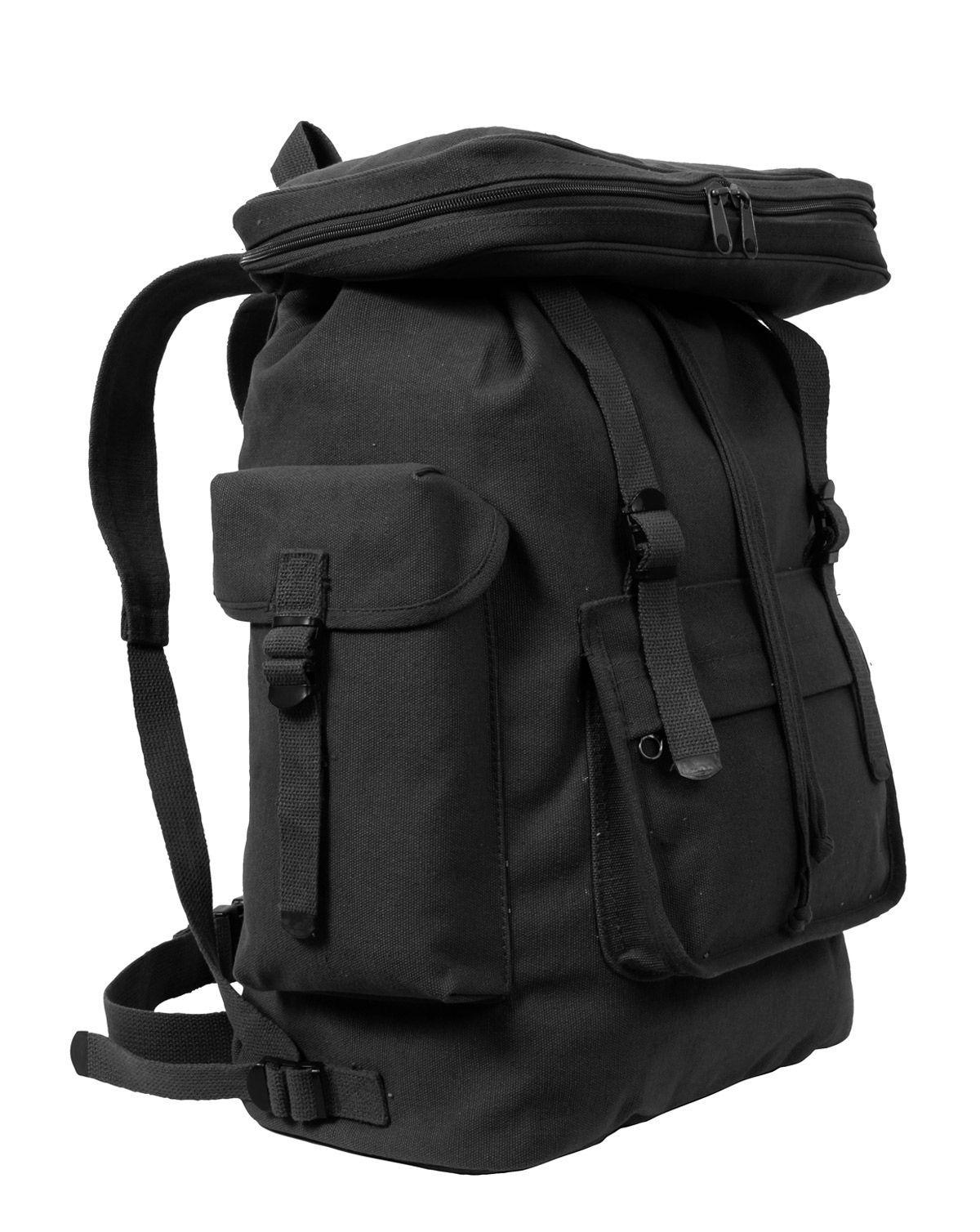 Rothco Rygsæk Europa Style 30l Sort One Size Sort Unisex One Size