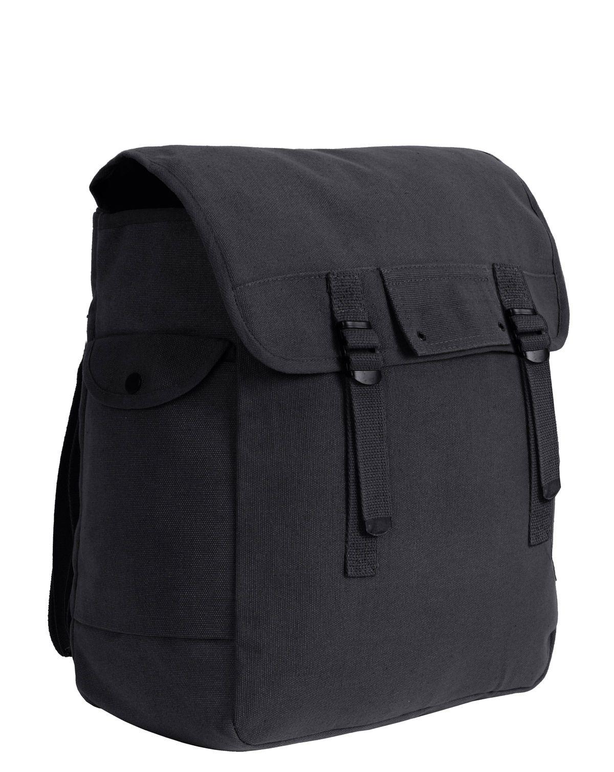 Rothco Stor Musette Rygsæk 18l Sort Sort Unisex One Size