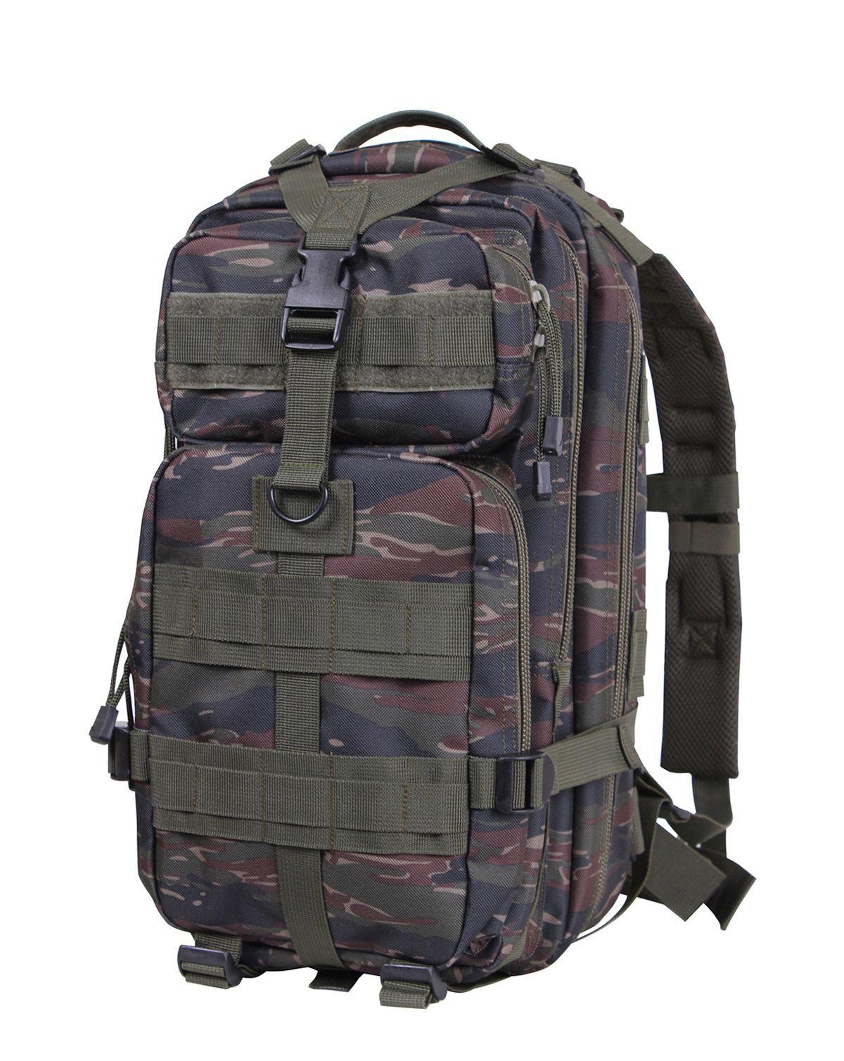 Rothco Transport Rygsæk Molle 25l Tiger Stripe One Size Tiger Stripe Unisex One Size