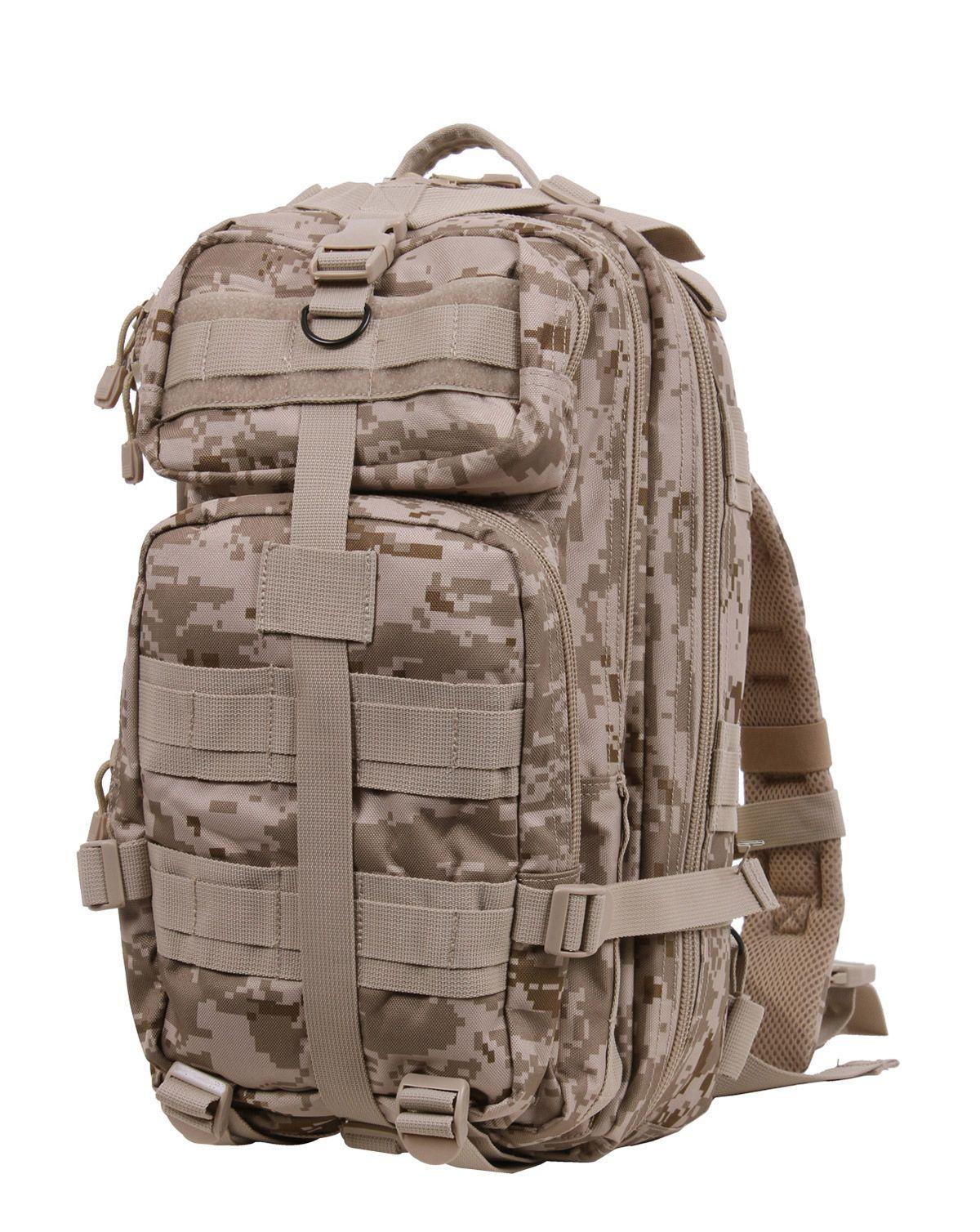 Rothco Transport Rygsæk Molle 25l Digital Desert Desert Digital Unisex One Size