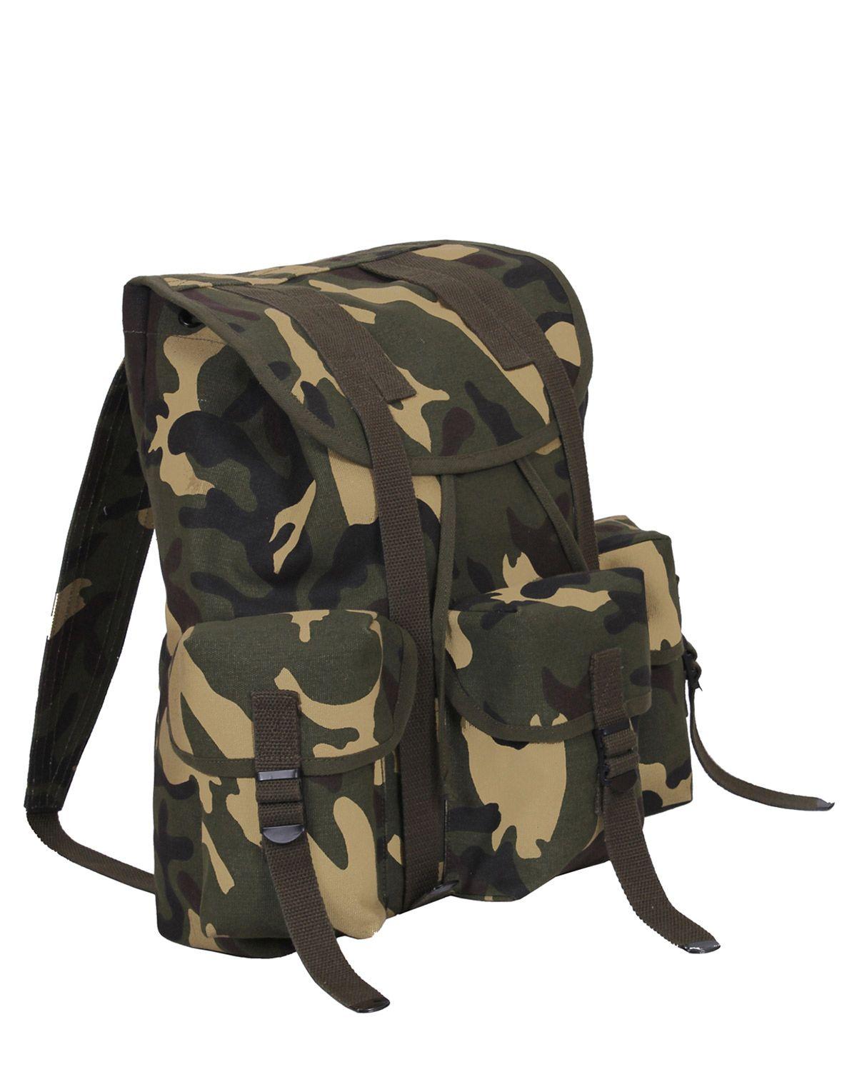 Rothco Type Heavyweight Mini Alice Pak Rygsæk Woodland One Size Woodland Unisex One Size
