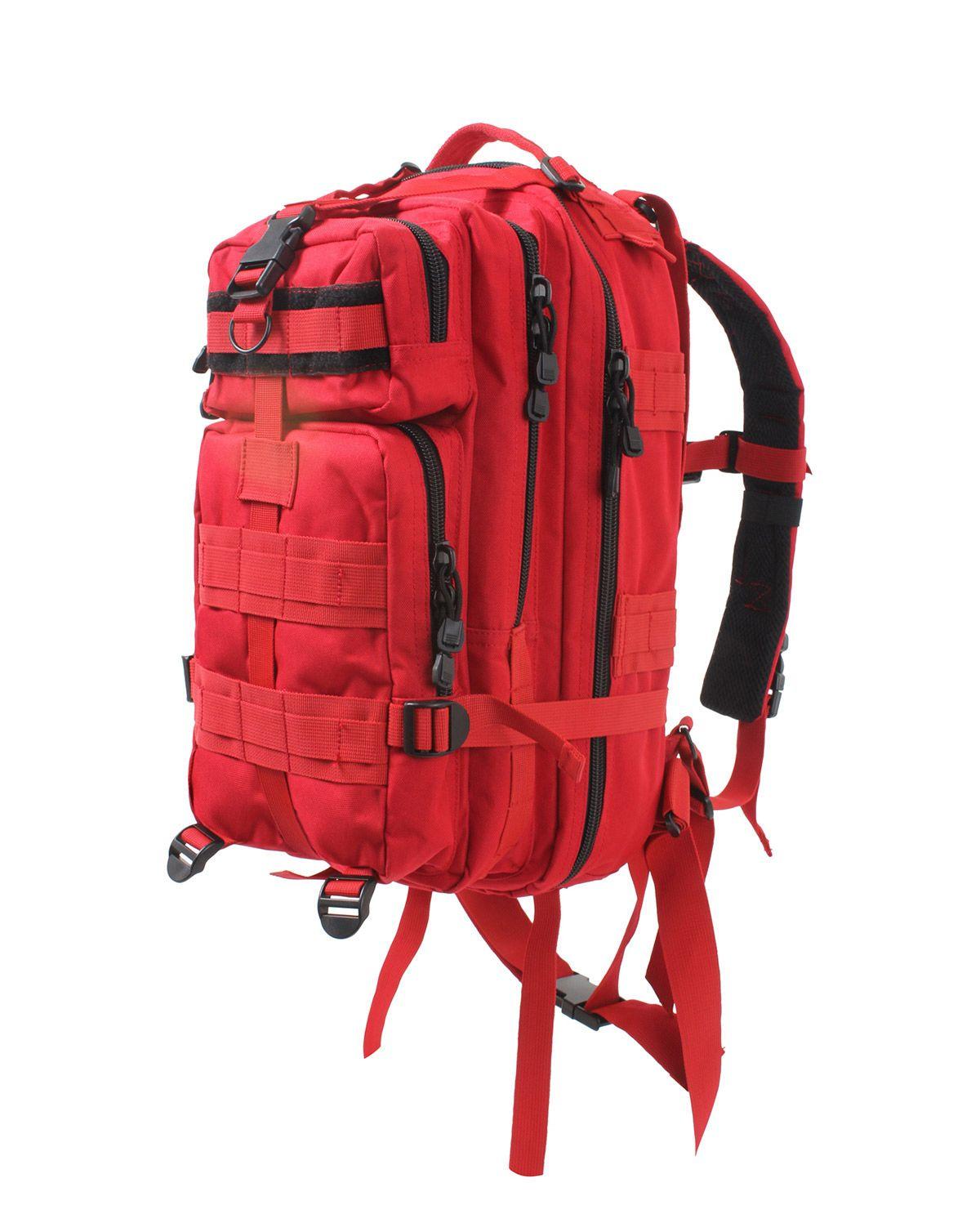Rothco Transport Rygsæk Molle 25l Rød One Size Red Unisex One Size
