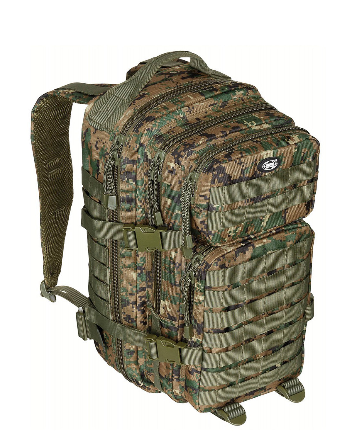 Mfh Assault Rygsæk 30l Digital Woodland Digital Woodlan Unisex One Size