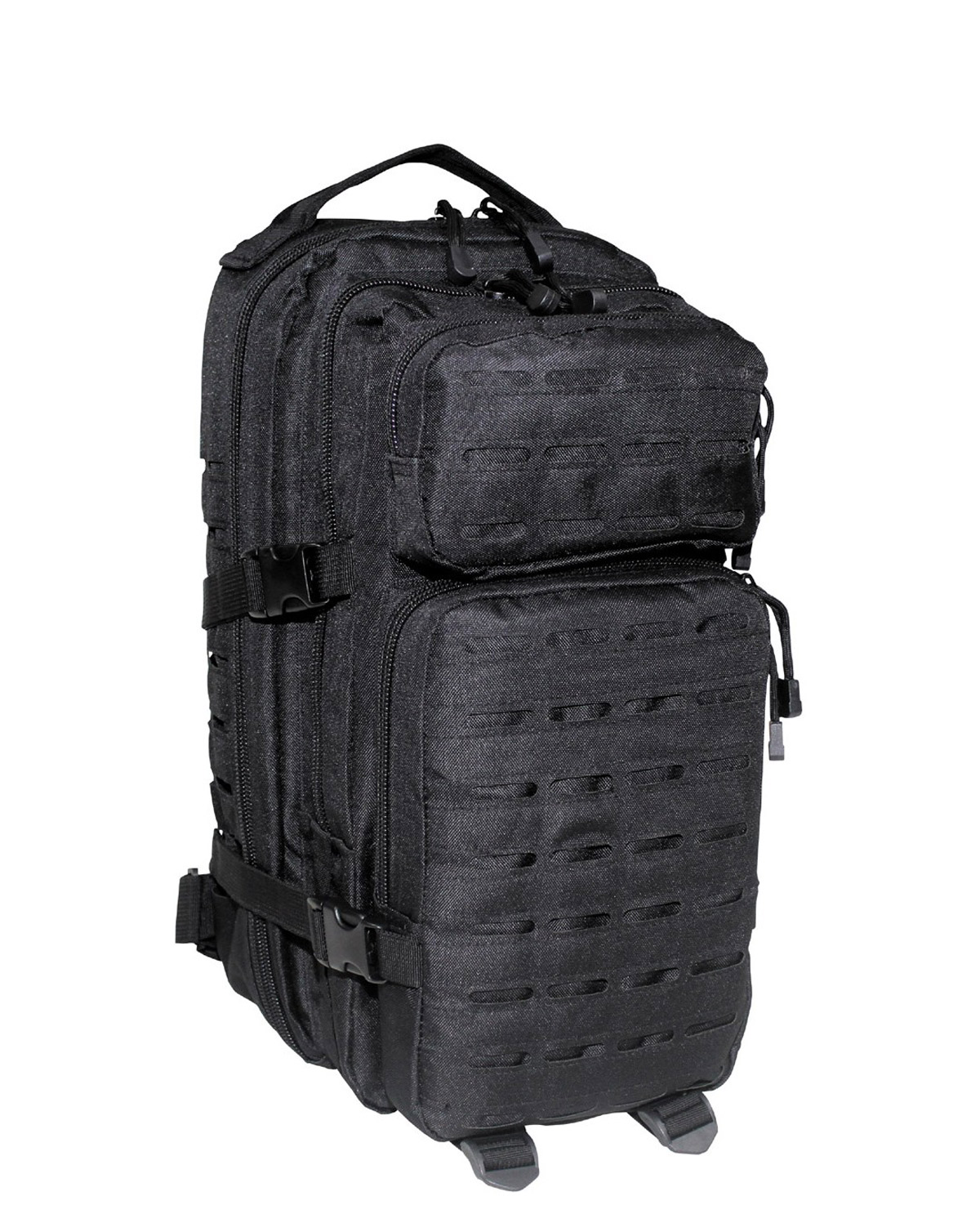 Mfh Laser Cut Assault Rygsæk 30l Sort One Size Sort Unisex One Size