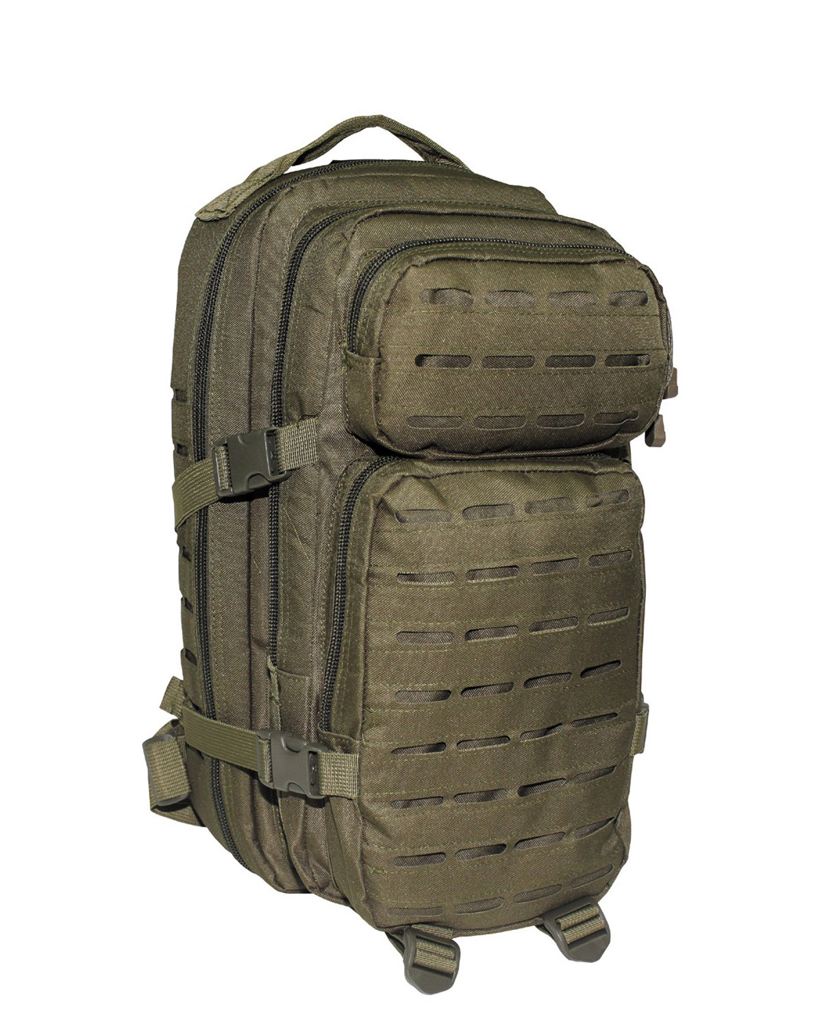 Mfh Laser Cut Assault Rygsæk 30l Oliven One Size Olive Unisex One Size