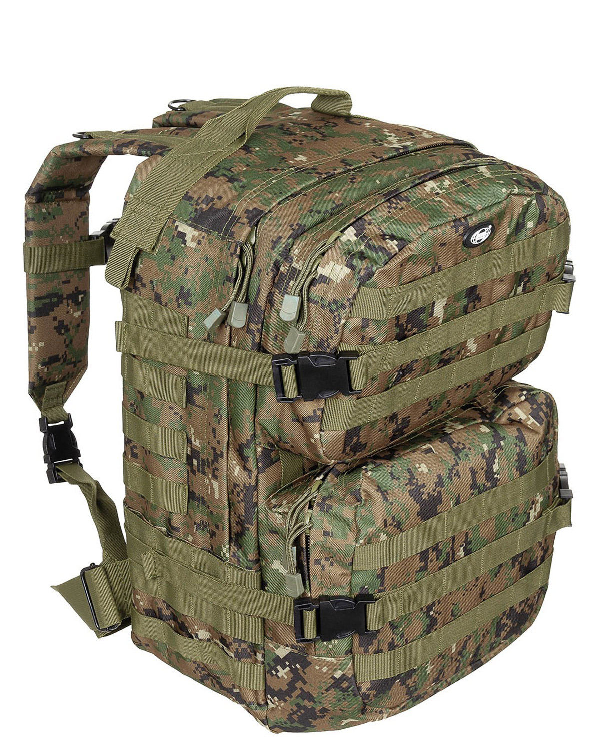 Mfh Assault Rygsæk Digital Woodland Digital Woodlan Unisex One Size