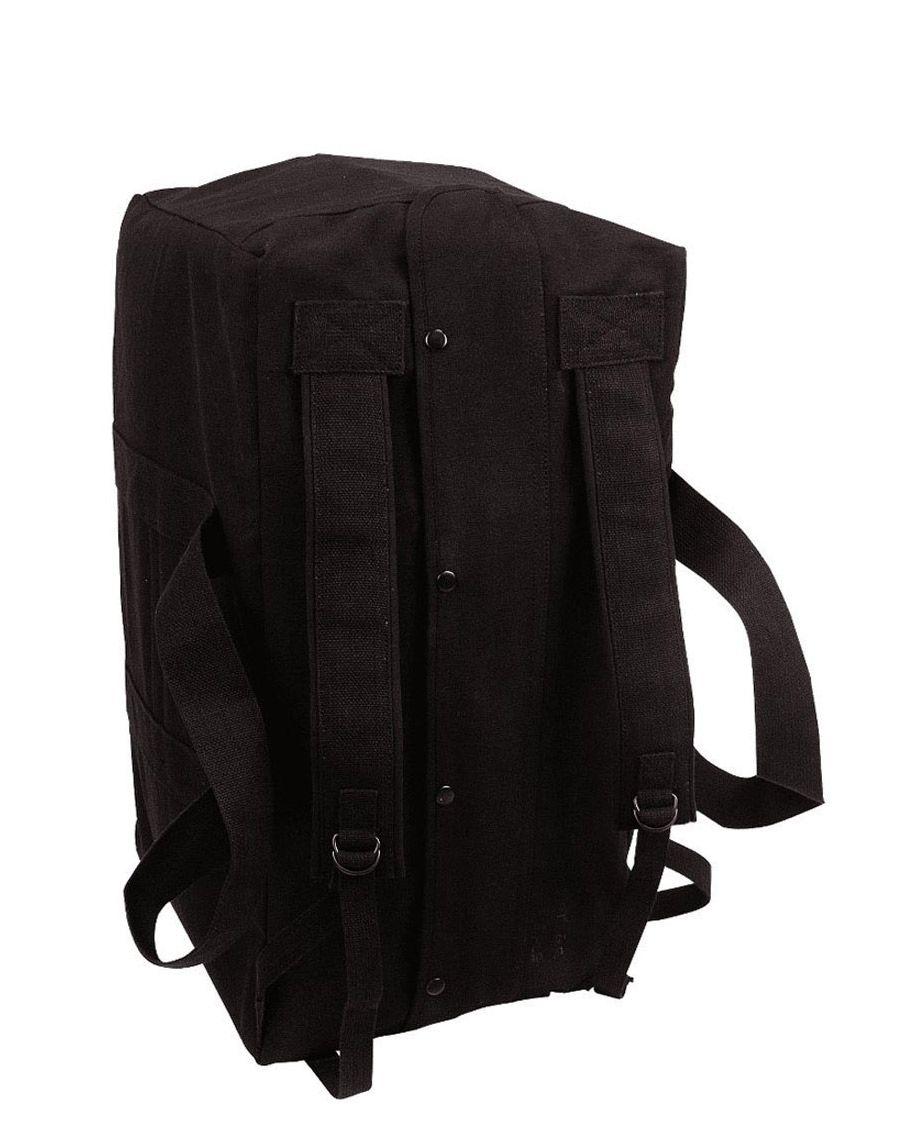 Rothco Mossad Taktisk Cargo Taske Rygsæk Sort Sort Unisex One Size