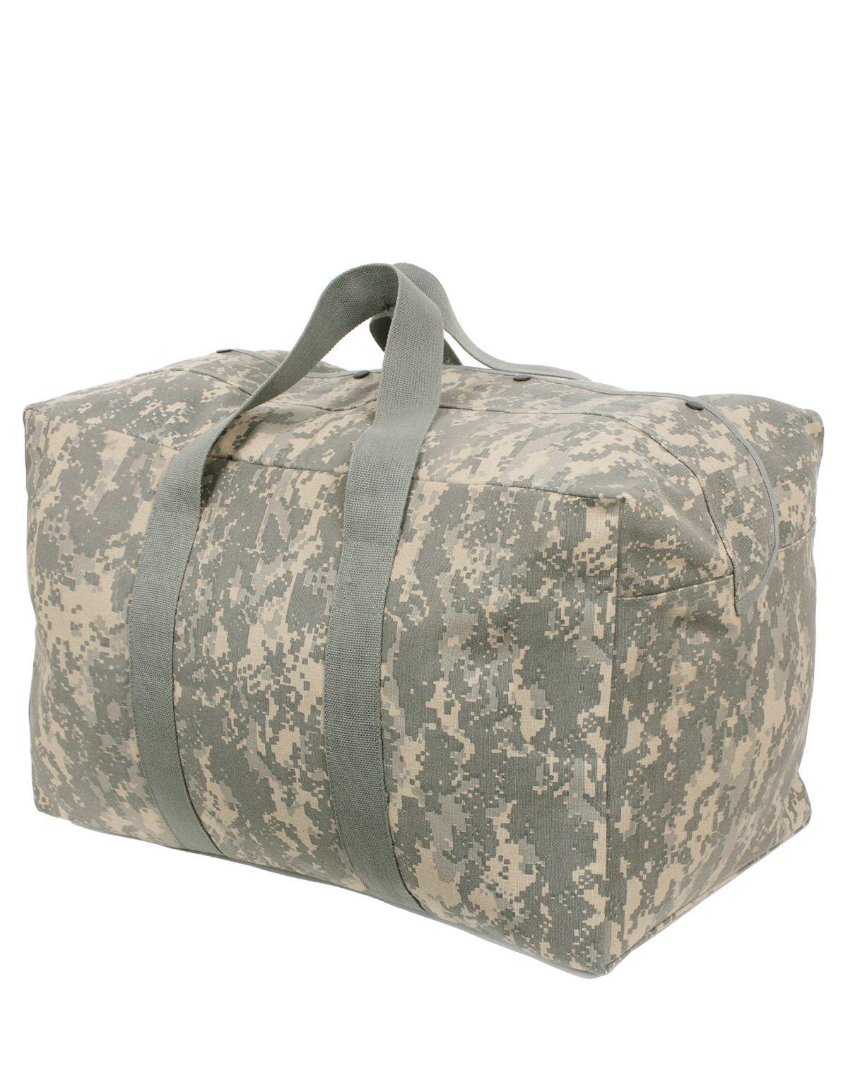 Rothco Canvas Cargo Taske Acu One Size ACU Camo Unisex One Size
