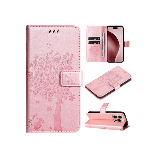 Iphone Pro Butterflyamptrade Læder Etui Taske Pung Rose