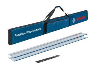 Bosch Professional Føringsskinne Fsn Kit 2x1400 1xvel Taske 0615990m8z