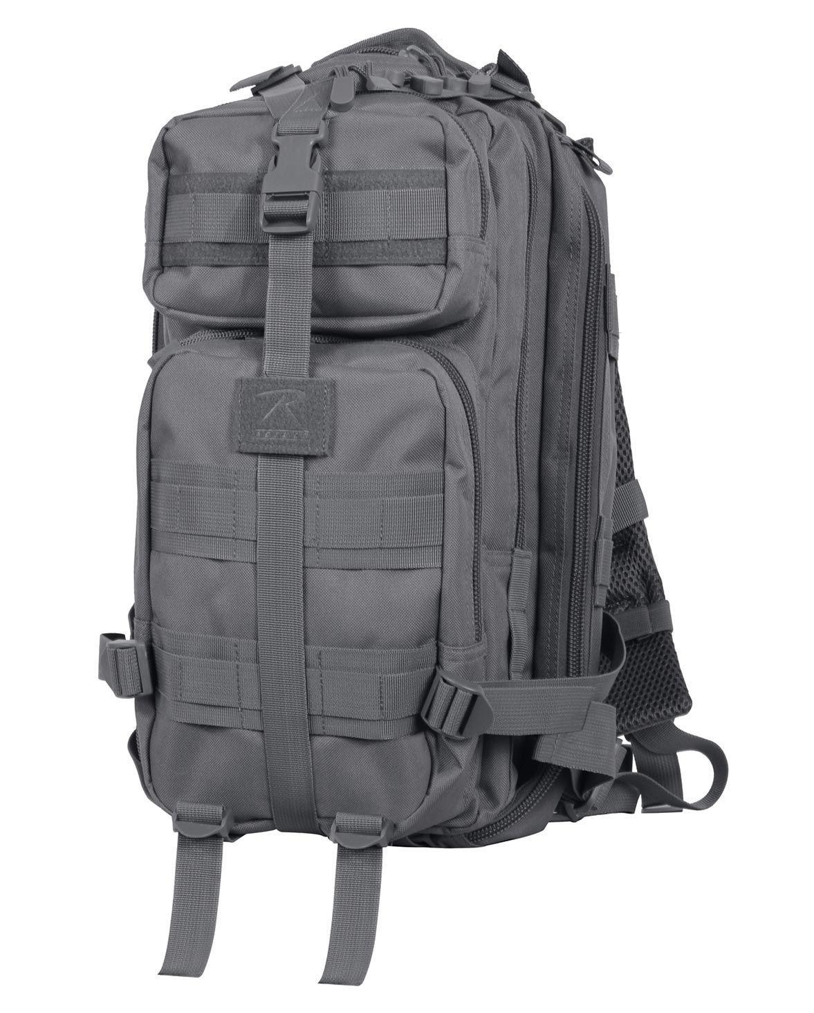 Rothco Transport Rygsæk Molle 25l Gun Metal Grå Dark Grey Unisex One Size